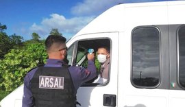 Arsal aborda 380 veículos no primeiro dia após retorno do transporte intermunicipal