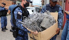 Segurança Cidadã realiza operação contra receptação de fios roubados da rede elétrica