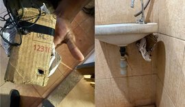 Funcionária encontra celular escondido com câmera ligada no banheiro de empresa
