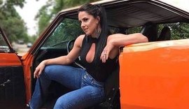 Impedida por Zezé de trabalhar, Graciele Lacerda vira modelo e faz ensaio para grife