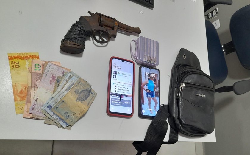 Polícia Militar prende homem suspeito de assalto a van na Avenida Durval de Góes Monteiro