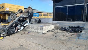 Quatro pessoas ficam feridas em acidente de trânsito na Avenida Juca Sampaio
