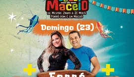 Confira a programação do Arraial Central neste domingo