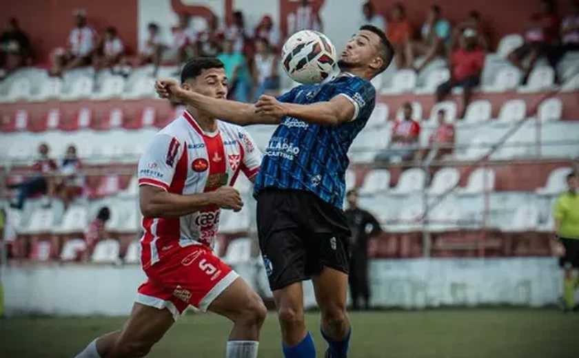 Penedense empata com União-TO no Estádio Alfredo Leahy, em Penedo
