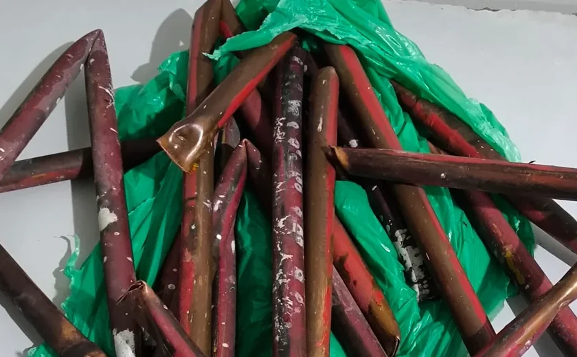 Dois homens são presos por furto e receptação de cobres de agência bancária em Arapiraca