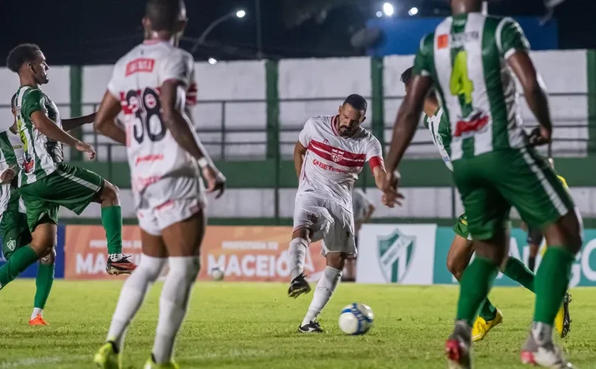CRB empata sem gols com o Murici pelo Alagoano