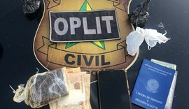 Polícia Civil cumpre mandado de prisão contra suspeito de homicídio e tráfico de drogas em Riacho Doce