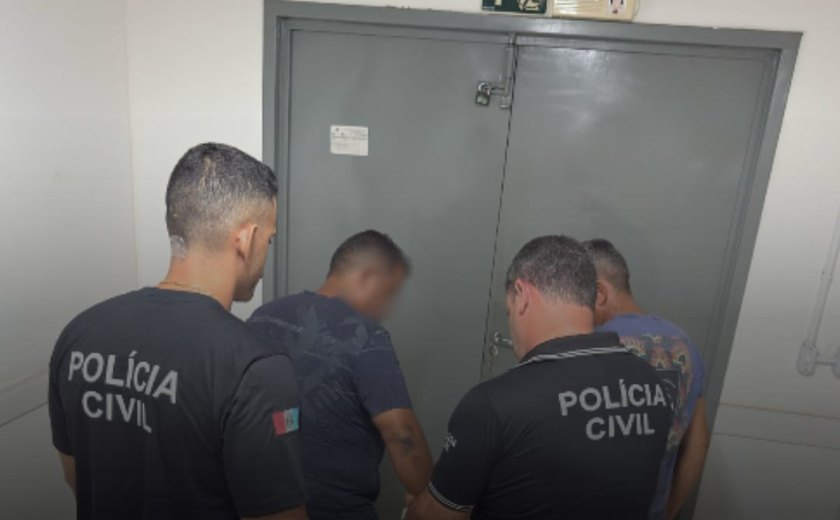 Polícia Civil efetua prisão de dois indivíduos por estelionato