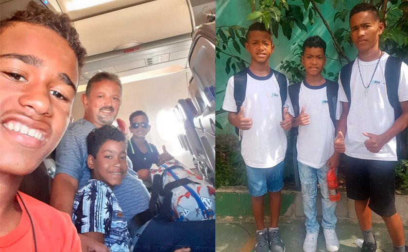 Adotante do RJ consegue guarda de três irmãos de abrigo em Maceió