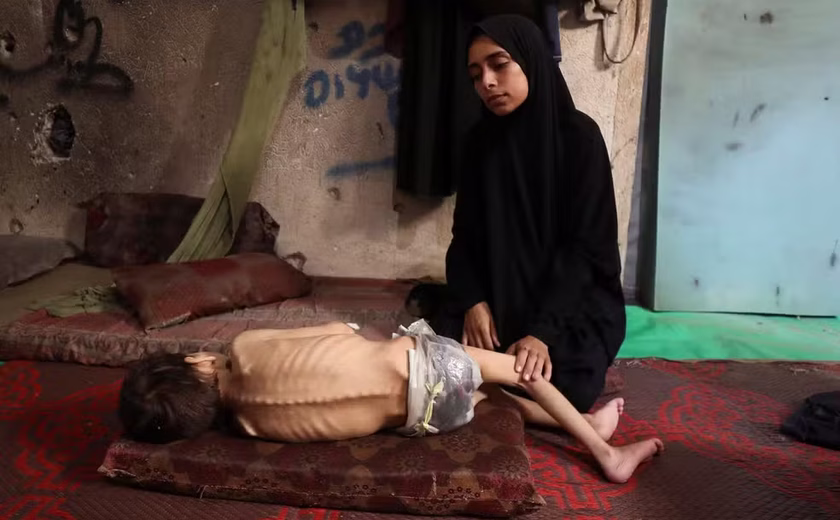 Falta de alimentos, desnutrição grave e mortalidade elevada: fome em Gaza atinge fase 5, o pior em escala de órgão ligado a ONU; entenda