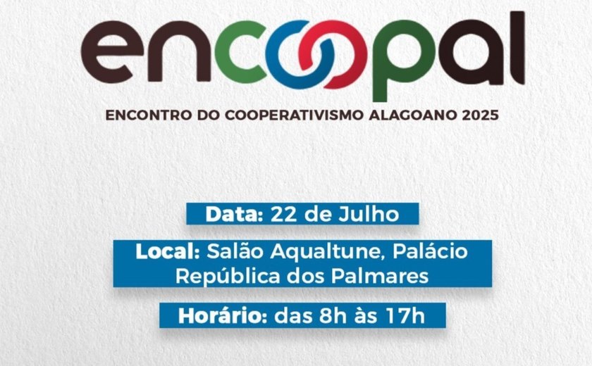 Encoopal 2025 reúne cooperativas para fortalecer o setor em Alagoas