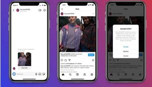 Nova ferramenta do Instagram permite que dois usuários sejam donos da mesma postagem