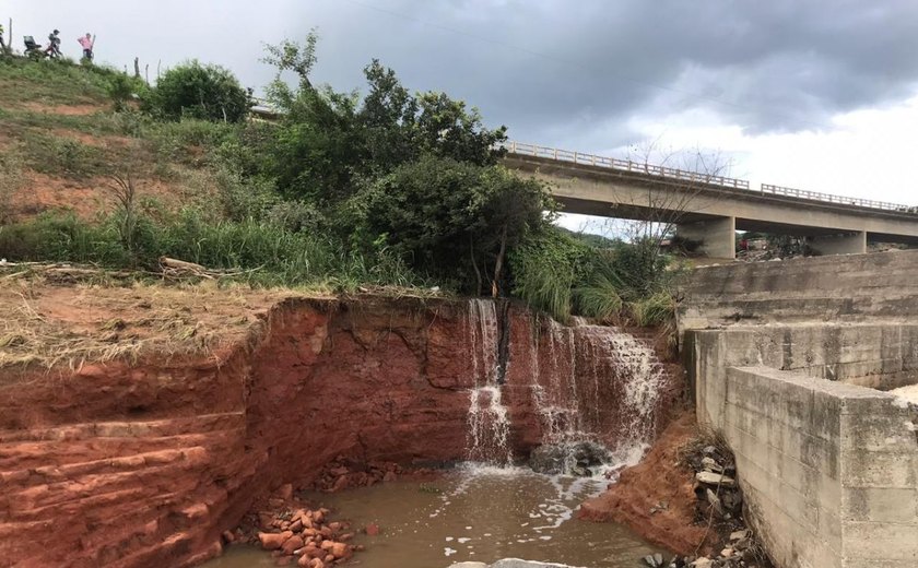 Risco de rompimento de barragem pode atingir municípios alagoanos