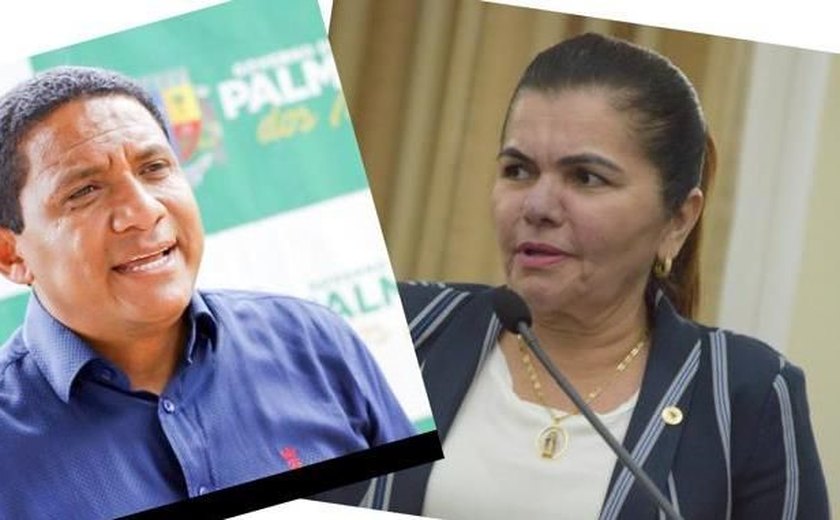 Namoro político entre Júlio Cezar e Ângela Garrote chega a seu final em Palmeira