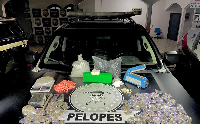 Homem é preso por tráfico de drogas na zona rural de Arapiraca