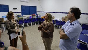 MP/AL e DPE fiscalizam Escola Municipal Professor Antídio Vieira, no Trapiche da Barra