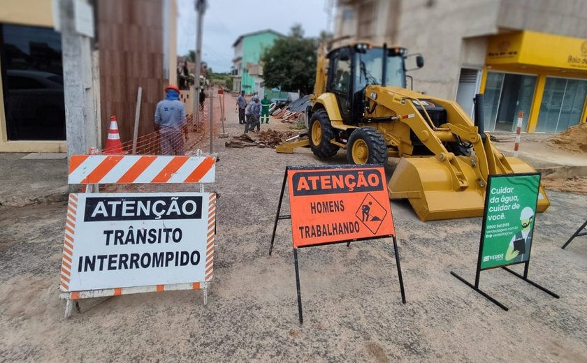 Verde Alagoas realiza obra de substituição do poço de visita no Conjunto Virgem dos Pobres