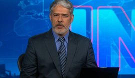 William Bonner testa positivo para Covid-19 e é afastado do ‘JN’