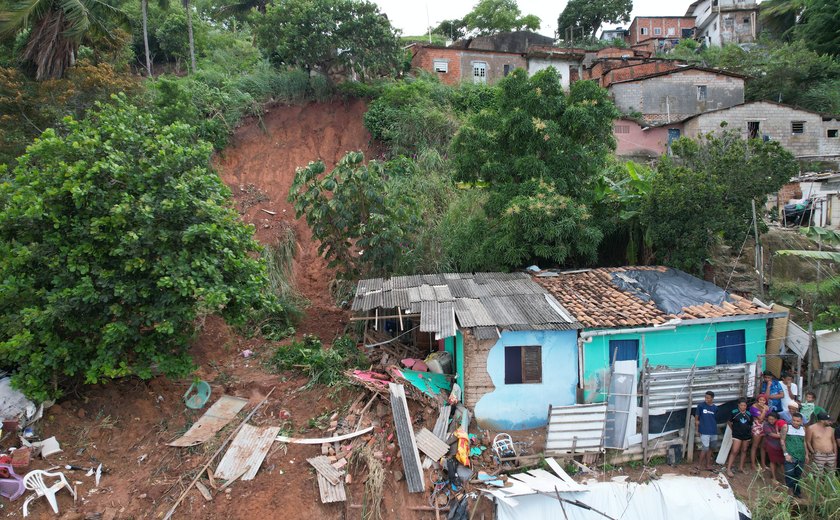 Temporal causa muitos estragos em Alagoas