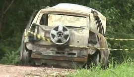 Carro achado com corpo queimado é de policial condenado por pedir propina