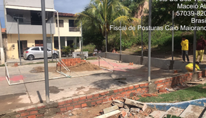 Lideranças denunciam vereador por obras irregulares em Guaxuma