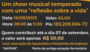 Amigos realizam evento solidário para colega com doença degenerativa