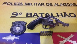 PM detém suspeitos e apreende armas de fogo em Delmiro Gouveia e Colônia Leopoldina