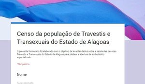 Maceió coordena censo sobre a saúde de travestis e transexuais