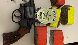 Menor é apreendido com drogas após troca de tiros com agentes da PC em Marechal Deodoro