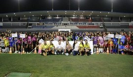 Festa de abertura da Copa Rainha Marta é comandada pela craque alagoana em Maceió