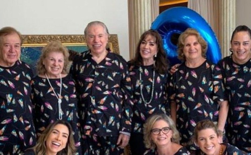 Silvio Santos se surpreende com presente das filhas pelos 90 anos