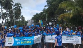 Caminhada pede conscientização do autismo em Maceió