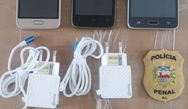 Mais um funcionário de obra em presídio é preso tentando passar celular para reeducando