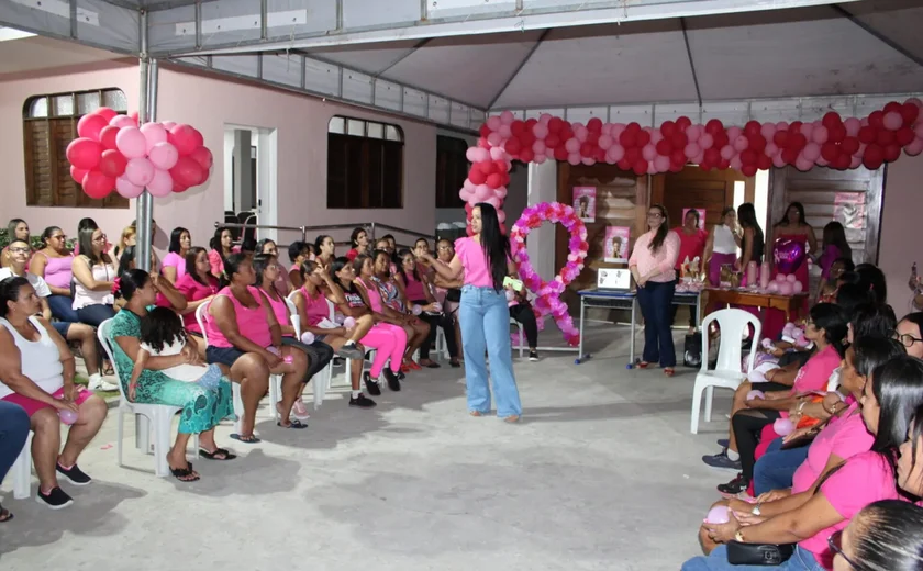 Palestra abre programação da campanha Outubro Rosa no Pilar