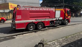 Funcionários são evacuados após incêndio atingir galpão de fábrica de plásticos em Maceió