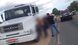 PC/AL recupera caminhão roubado em menos de 24 horas após o crime em Lajedo-PE