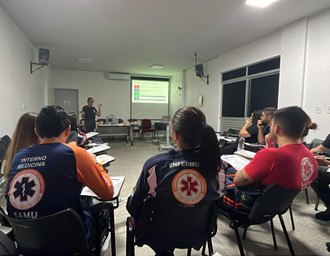 Samu Alagoas promove curso sobre reanimação e transporte de recém-nascidos