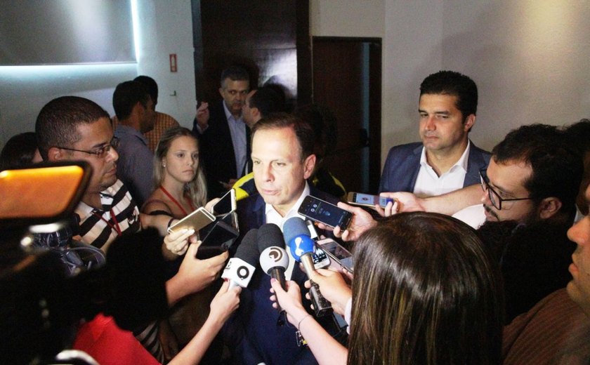 Em Maceió, Doria diz que decisão de candidatura à presidência sai em janeiro