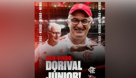Dorival Júnior tem nome publicado no BID e pode fazer estreia pelo Flamengo contra o Inter