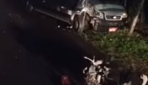 Motociclista morre após colidir com van em Olho D’Água do Casado