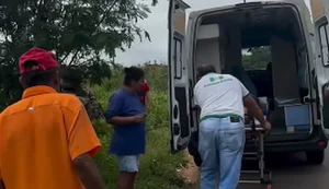 Pedestre é atropelado por caminhonete e fica ferido na AL-486, em Craíbas