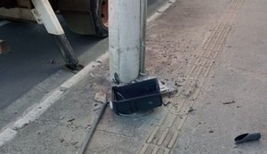 Vandalismo e furtos deixam trecho da Avenida Assis Chateaubriand sem iluminação pública
