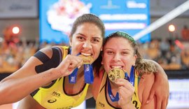 Com 1º set arrasador, Ana Patrícia e Rebecca conquistam etapa de Haia