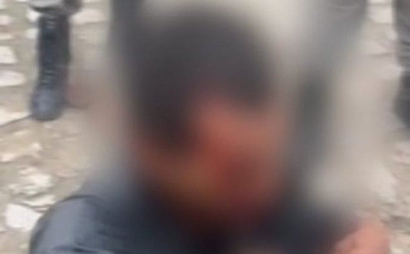 Homem é espancado por populares e preso após tentar matar mulher no Cidade Universitária