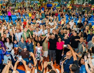 JHC inaugura Parque Osman Loureiro no Clima Bom
