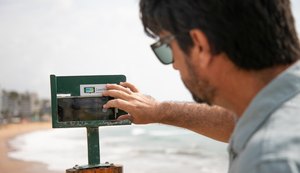 Pesquisa usa equipamento para monitorar litoral com participação da população