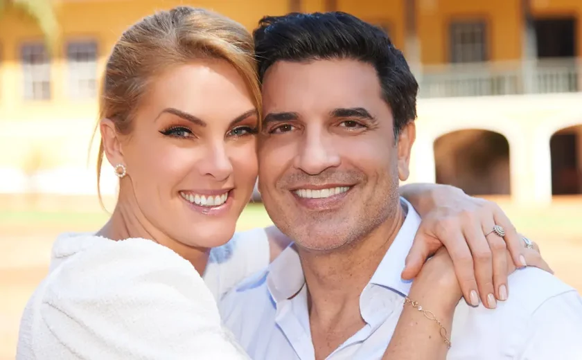 Ana Hickmann e Edu Guedes se casam no civil em segredo