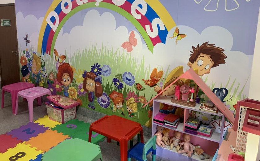 Faça uma Criança Feliz arrecada doações para brinquedoteca do IML de Maceió