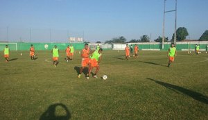 Elenco do Coruripe tem trabalho intenso durante o Carnaval