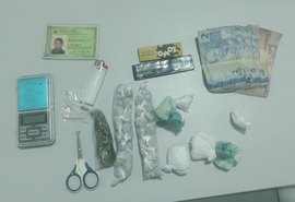 Polícia Civil autua homem acusado de tráfico de drogas em Paripueira
